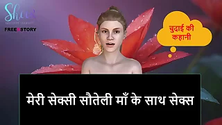 Hindi Audio Sex Story - Sex with my glum stepmom